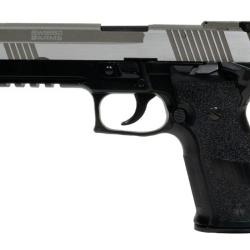 Airsoft - Navy pistol XXL noir et chrome CO2 blow back | Cybergun (0000 3645)