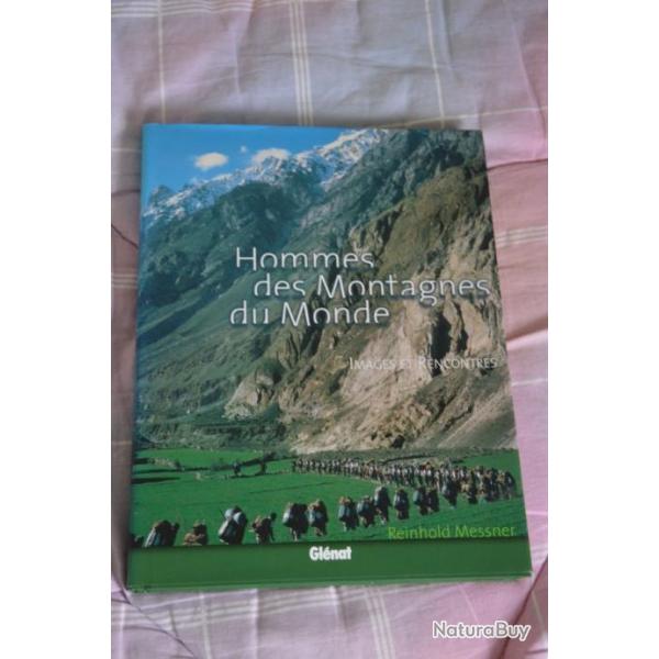 Grand livre "Hommes des montagnes du Monde"