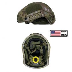 Casque 3A - environ 1.5 kg - niveau NIJ IIIA Standard - MULTICAM - Taille: M