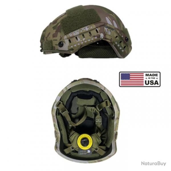 Casque 3A - environ 1.5 kg - niveau NIJ IIIA Standard - MULTICAM - Taille: M