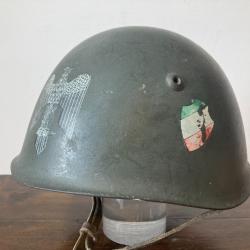 Casque italien ww2  - RSI (1944-1945) -  original et très rare