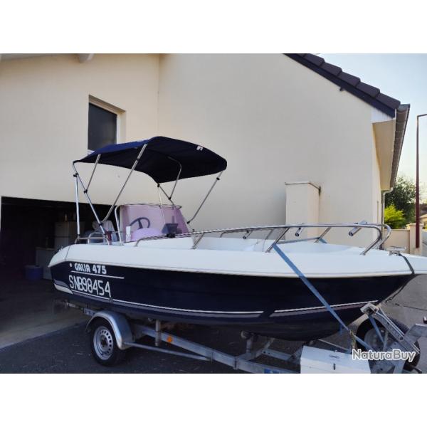 Bateau galia 475 40ch 4t de 2003