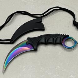 Karambit lame polychrome