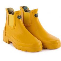 Boots Le Chameau Iris Chelsea Doublées jersey Jaune