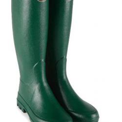 Bottes Le Chameau Iris Doublées jersey Vert foncé