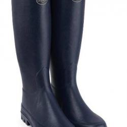 Bottes Le Chameau Iris - Doublées jersey - 36 / Bleu foncé