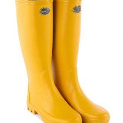 Bottes Le Chameau Iris Doublées jersey Jaune