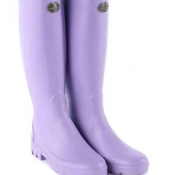 Bottes Le Chameau Iris Doublées jersey Lila