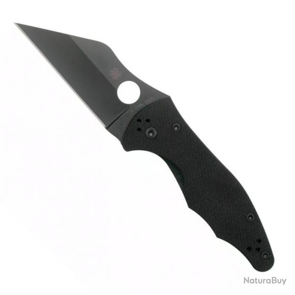 Couteau "Yojimbo 2", Finition DLC noir [Spyderco]