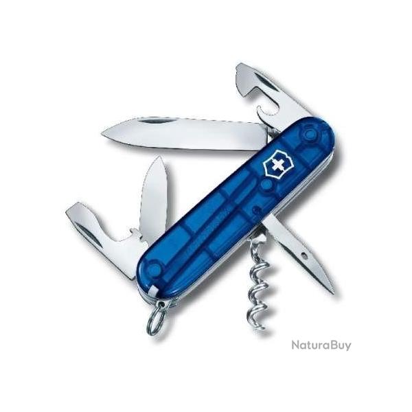 COUTEAU VICTORINOX SPARTAN RED TRANSLUCIDE 1.3603.T2