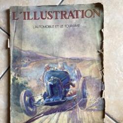 magazine  L'ILLUSTRATION du 06 octobre 1928 L'Automobile et le Tourisme