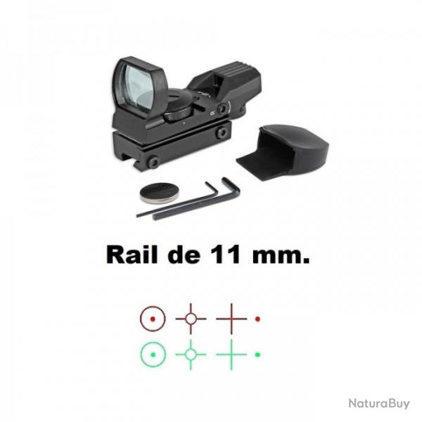 Zasdar Vise Electronique Type Samoura 1X22x33 mm Rail 11 mm