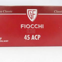 FIOCCHI 45ACP 230GR FMJ X50