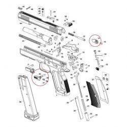 CZ Shadow 2 Ambidexterous Thin Safety Set