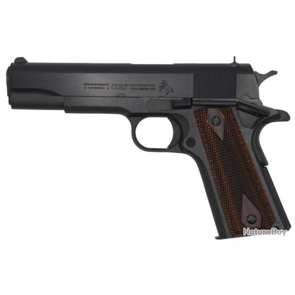 Pistolet Colt Government Model, 5" National Match Barrel, .45 ACP, Series 70, Blued Finish, CIP