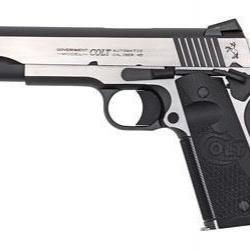 Pistolet Colt Combat Elite Government, 5" National Match Barrel, .45 ACP, Series 80, Stainless Elite