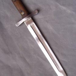 POIGNARD D'ARTILLEUR ROUMAIN TYPE " BOURGADE "