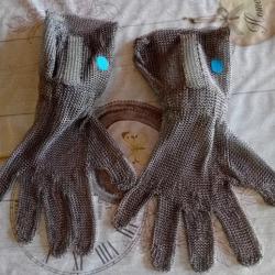 Gants de boucher côte de maille