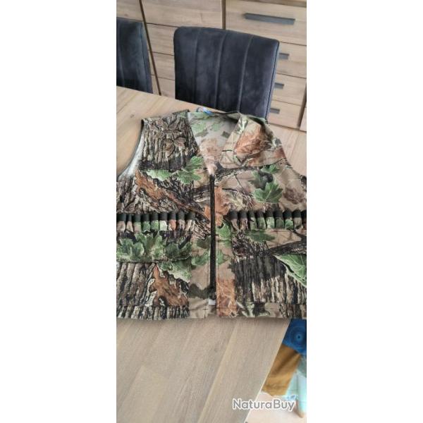 gilet chasse camo