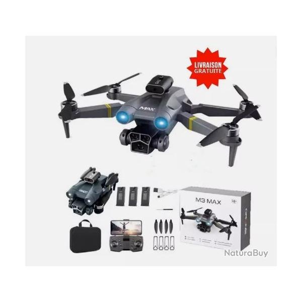 drone radio command M3 Max avec double camra 1080p wifi