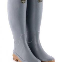 Bottes Le Chameau Giverny Doublées jersey Gris