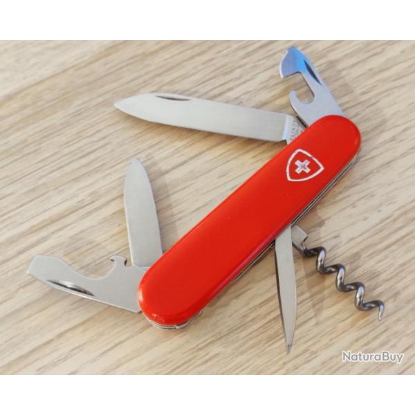 Victorinox Couteau Suisse Spartan/Standard Elinox 1973-77 rouge cerise ?