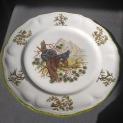 Enchère à 1. lot 1 Assiette décorative grand tétras