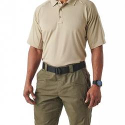 Polo Performance manches courtes Silver Tan 160