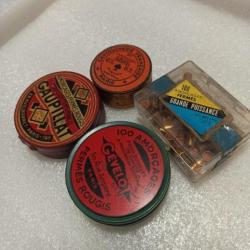 Lot boite amorce chasse rechargement collection