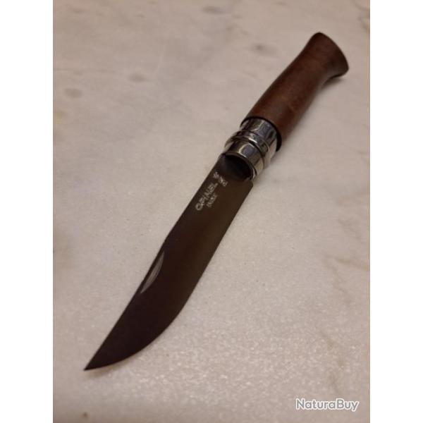 Opinel N8 - Lame inox - Manche en Noyer