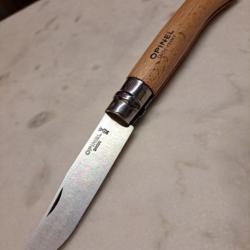 Opinel N°10 - Lame inox - Manche en Hêtre