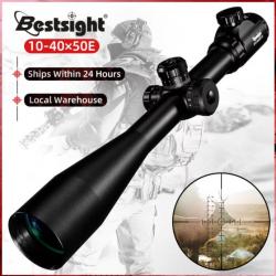 Optique lunette Bestsight 10-40x50E - Collier 20 mm