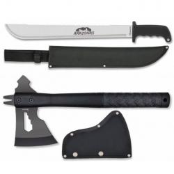 Ensemble de machette et hache Albainox