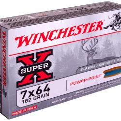 Munitions Winchester Power Point 7x64 7x64