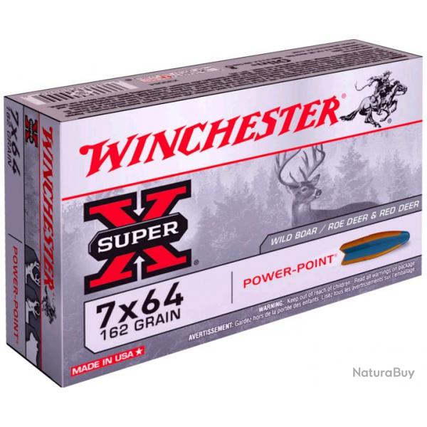 Munitions Winchester Power Point 7x64 7x64