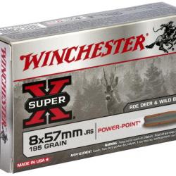 Munitions Winchester Power Point 8x57 JRS 8x57 JRS