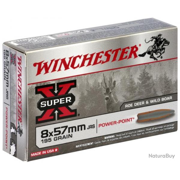 Munitions Winchester Power Point 8x57 JRS 8x57 JRS