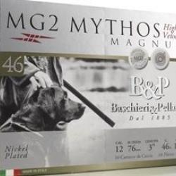 Cartouches B&P MG2 Mythos 12/76 charge 46 gr Ni 4 12/76