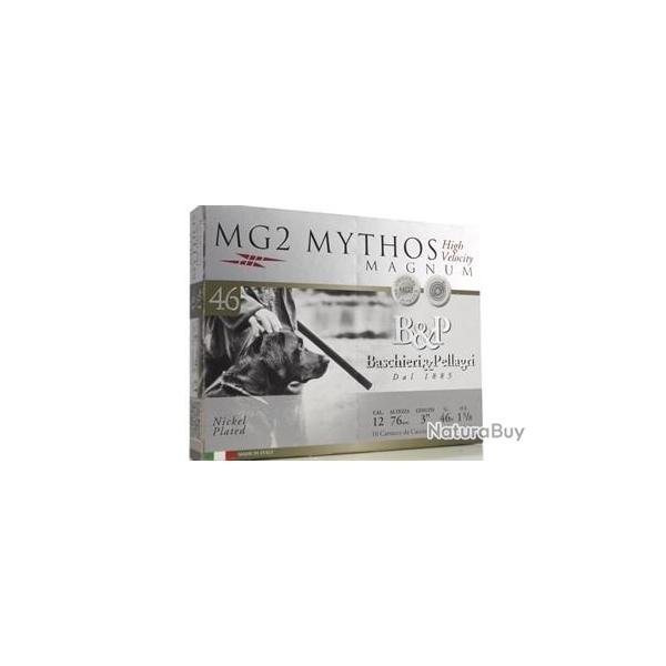 Cartouches B&P MG2 Mythos 12/76 charge 46 gr Ni 4 12/76