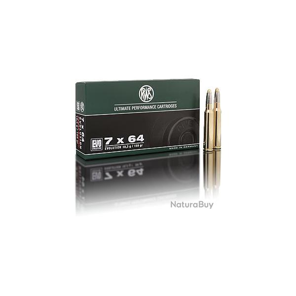 Munitions RWS 7x64 evolution 159 gr 7x64