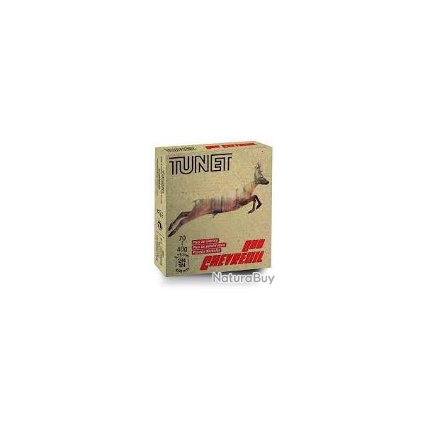 Tunet Cartouches Chevreuil Cal12 40gr Duo PB1/2 12/70 1 + 2