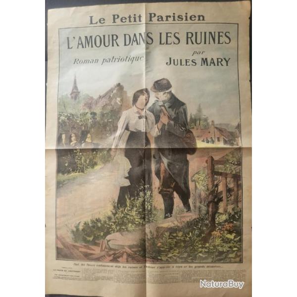 AFFICHE ANCIENNE (belle affiche journal)