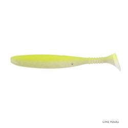 Leurre souple Daiwa tournament D'Fin 7,6cm Lime Pearl