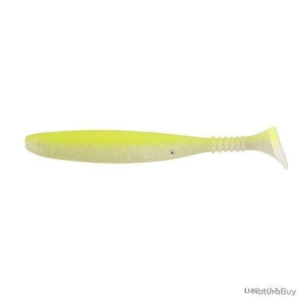 Leurre souple Daiwa tournament D'Fin 7,6cm Lime Pearl