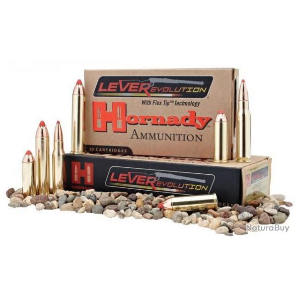 Cartouche Hornady / cal. 30-30 Win. - Lever Evolution 10,4 g / 160 gr