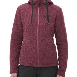 Veste Polaire Chaude Lafuma Cali Hoodie W Bordeaux