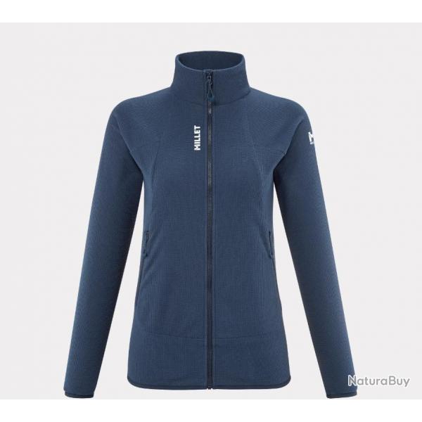 Veste Polaire POLARTEC K Lightgrid JKT W Millet Bleu