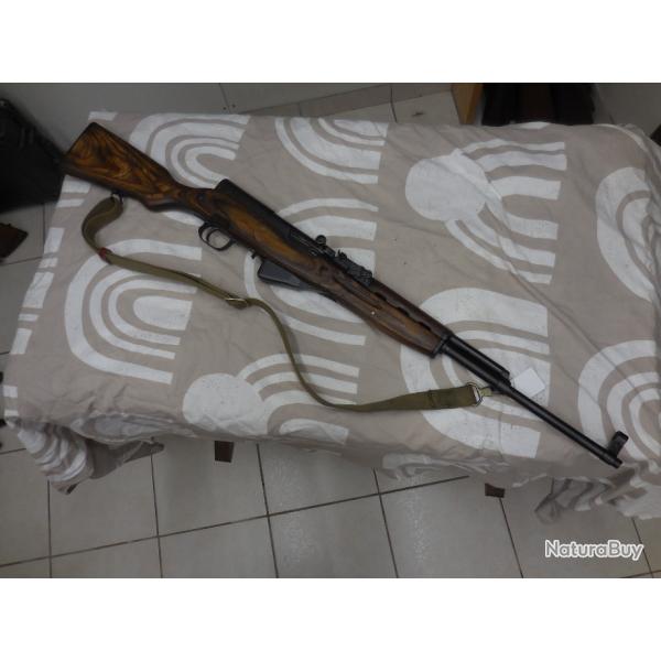 SKS calibre 222 remington