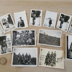 Lot photos situées et datées 1939 1940 Kairouan et Cherchel 1er Regiment Tirailleurs en Tunisie