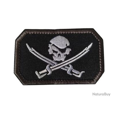 Patch Brodé Velcro Crane Anglais - Livraison Gratuite